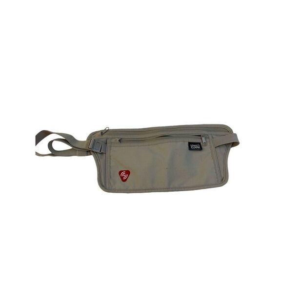 Lewis N Clark Fanny pack waist bag 2 zippers adjustable belt 11x5” packable mone - Picture 1 of 10
